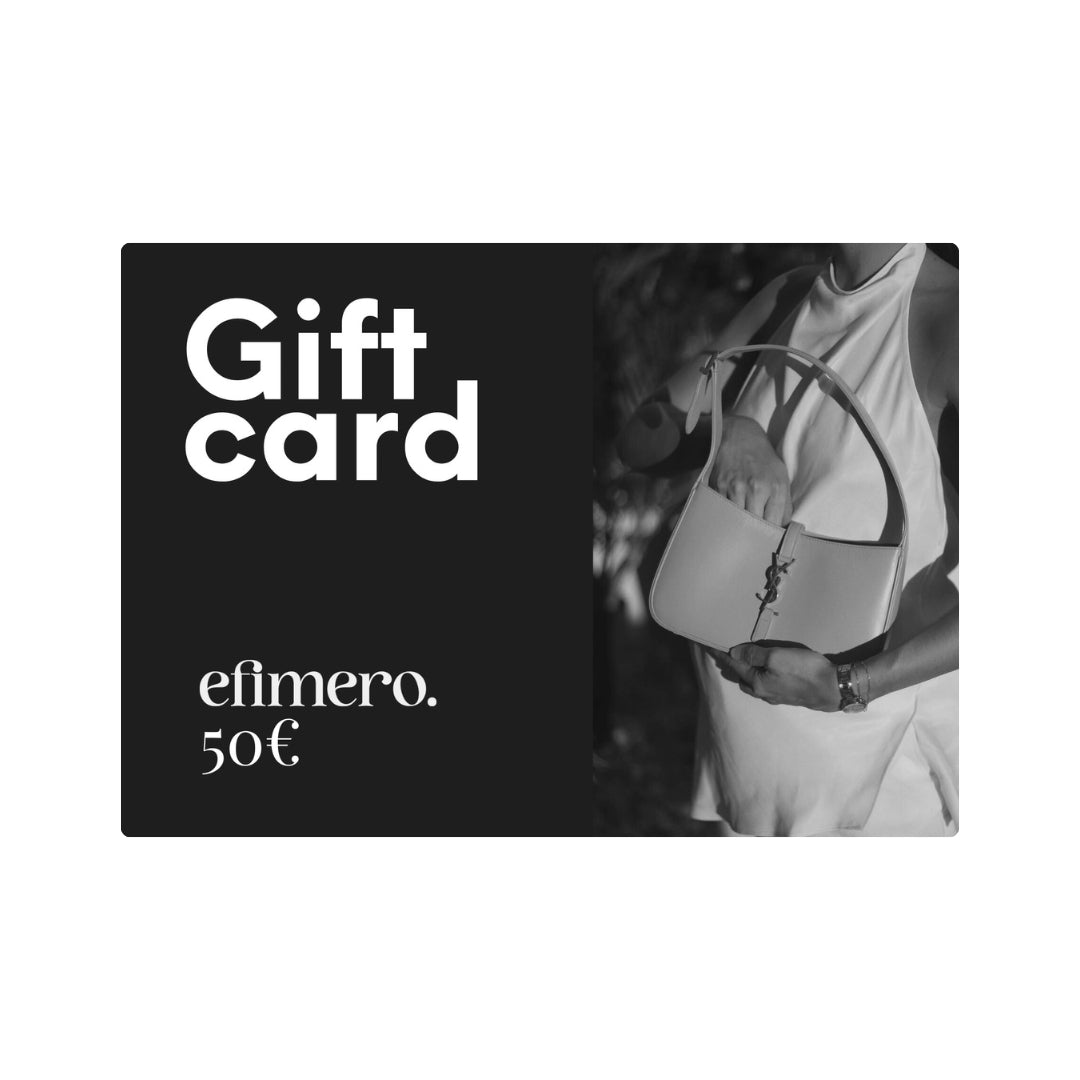 Tarjeta regalo Efimero Club