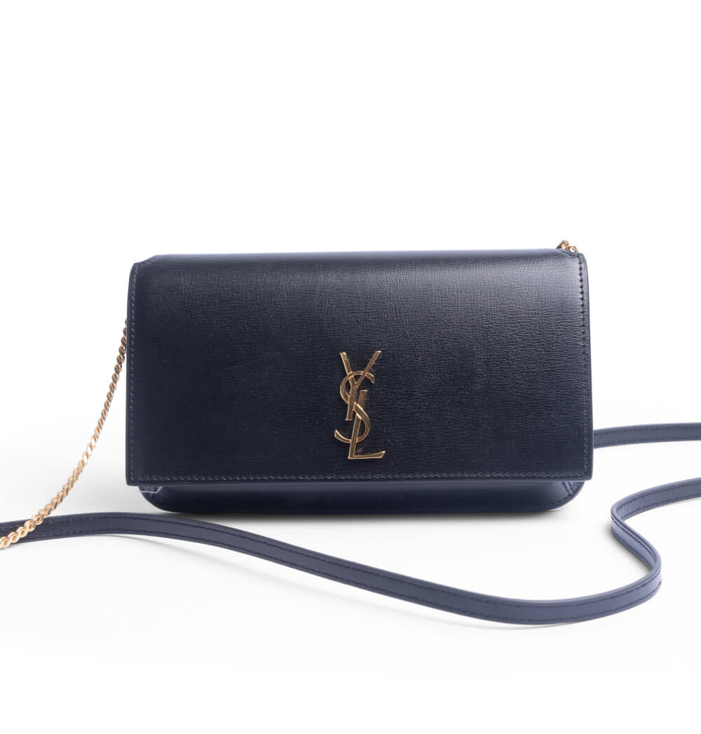 Bolso cartera con monograma Negro | Yves Saint Laurent