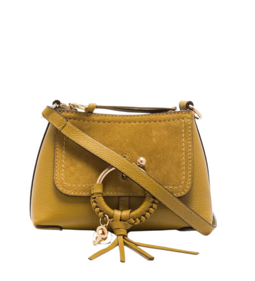 Bolso Bandolera Joan Mediana Ocre de See by Chloé