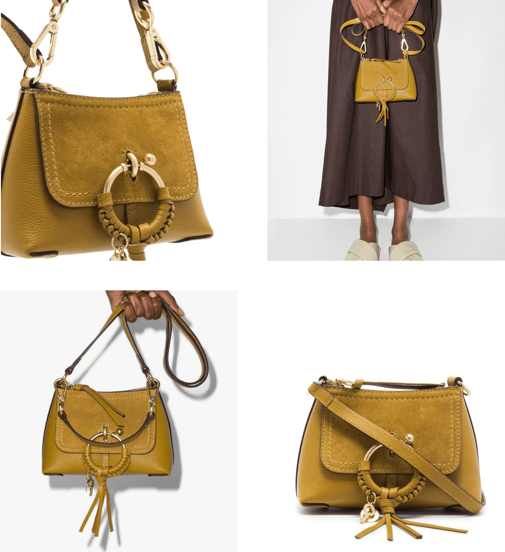 Bandolera Joan Mediana Ocre | See by Chloé