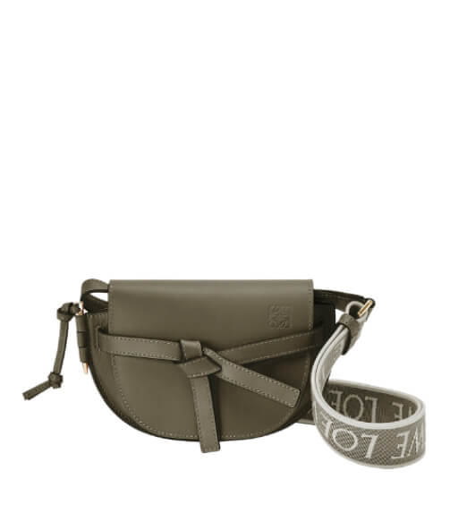 Bolso Gate Dual Mini Verde de Loewe