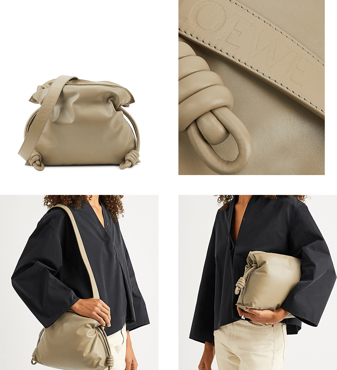 Flamenco Puffer Clutch | Loewe