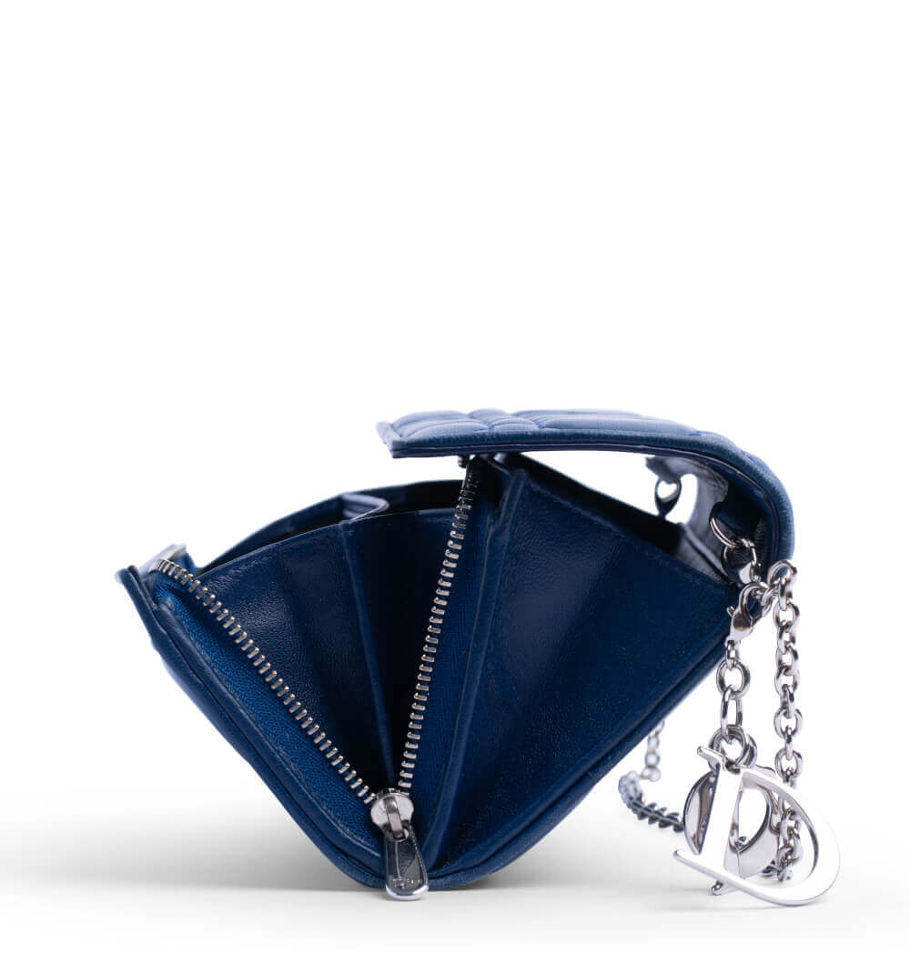 Cartera acolchada Cannage | Dior