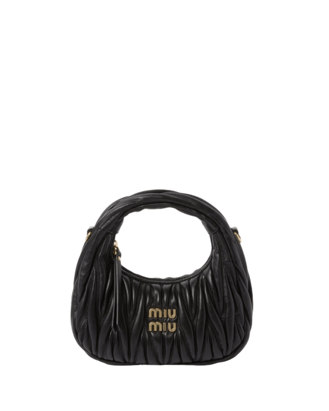 Bolso Wander Mini Negro de Miu Miu