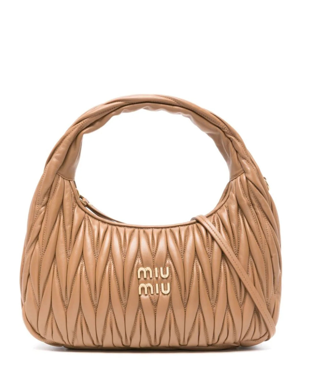 Bolso Wander Grande Caramelo de Miu Miu