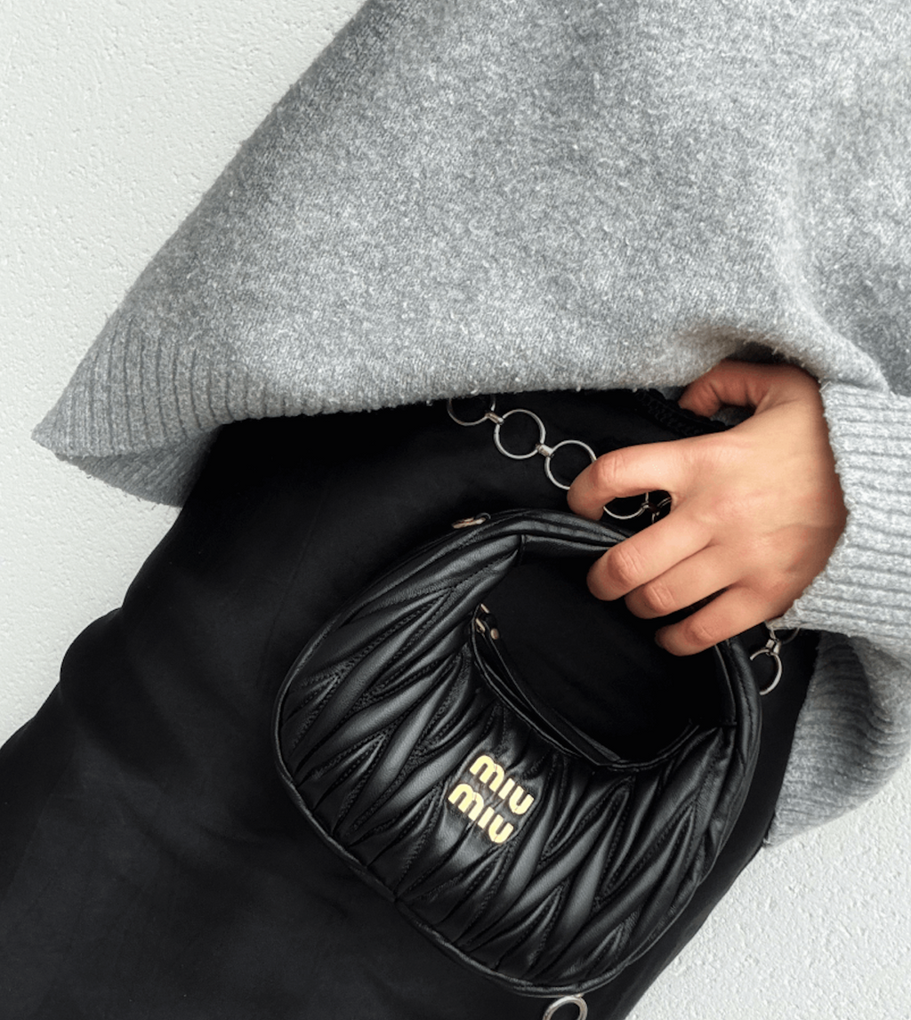 Wander Mini Negro | Miu Miu