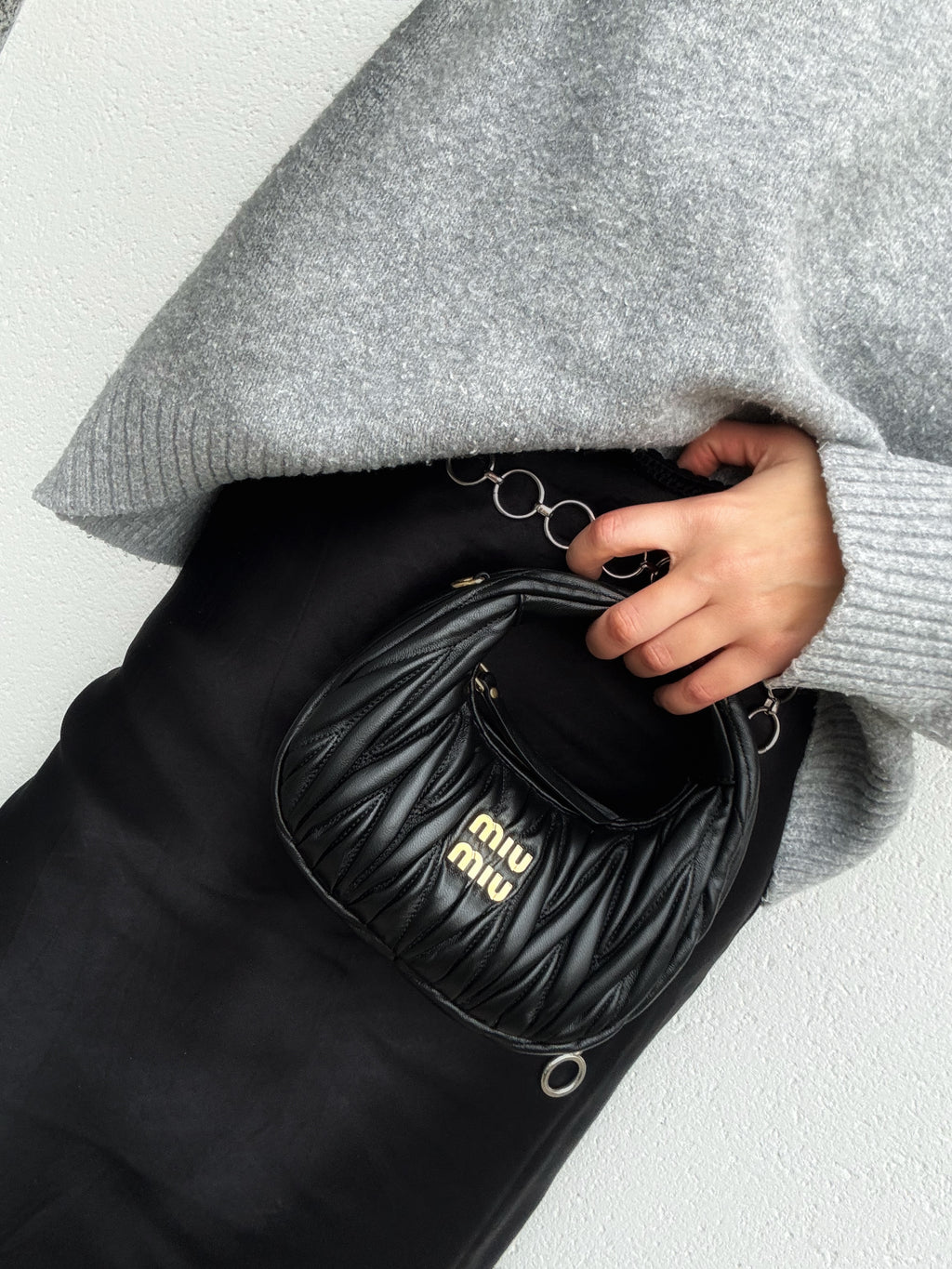 Wander Mini Black | Miu Miu