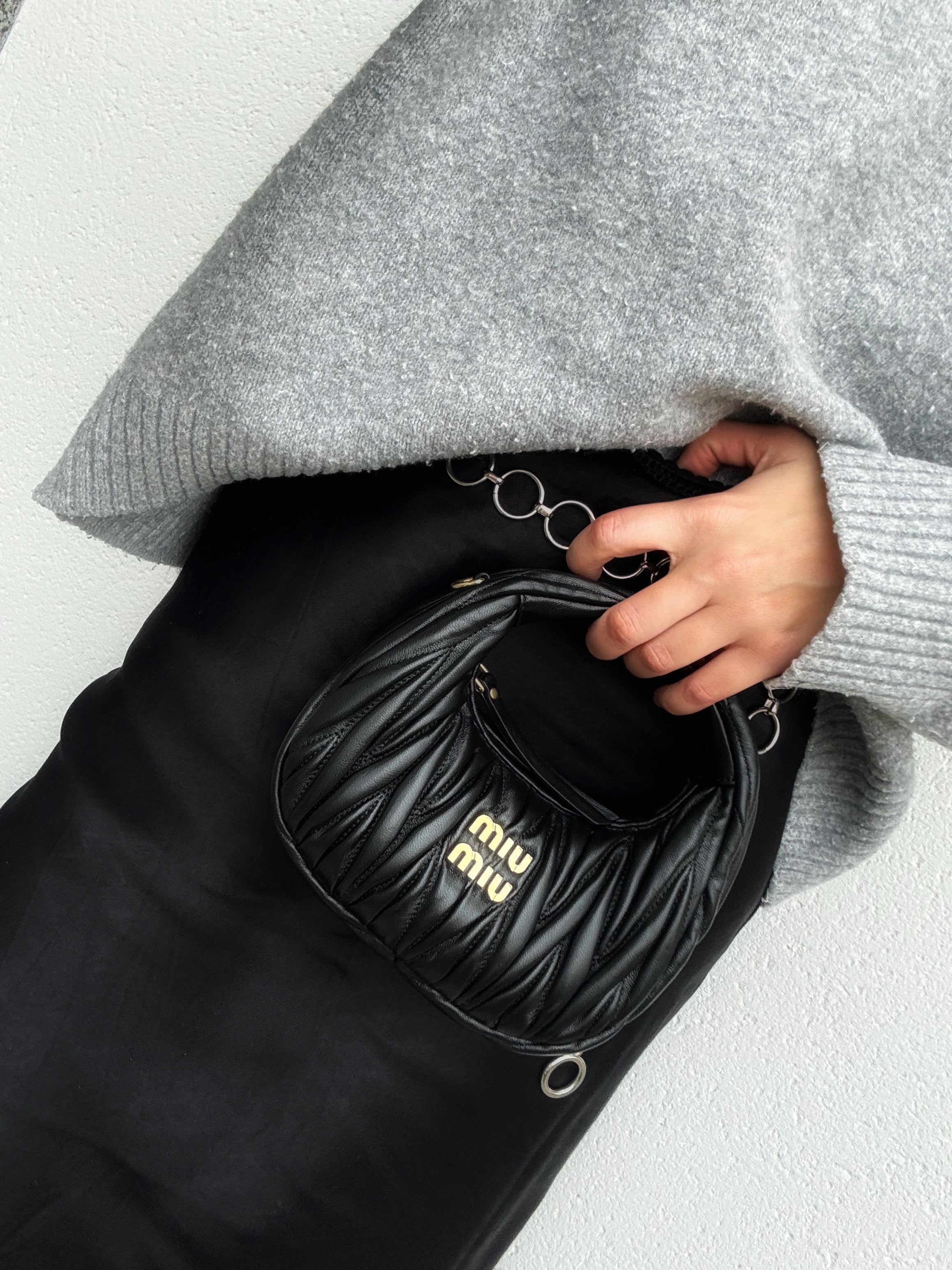 Wander Mini Negro | Miu Miu