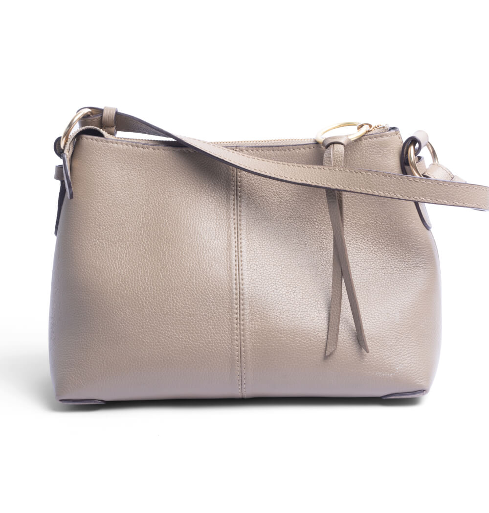 Bandolera Joan grande Beige | See by Chloé