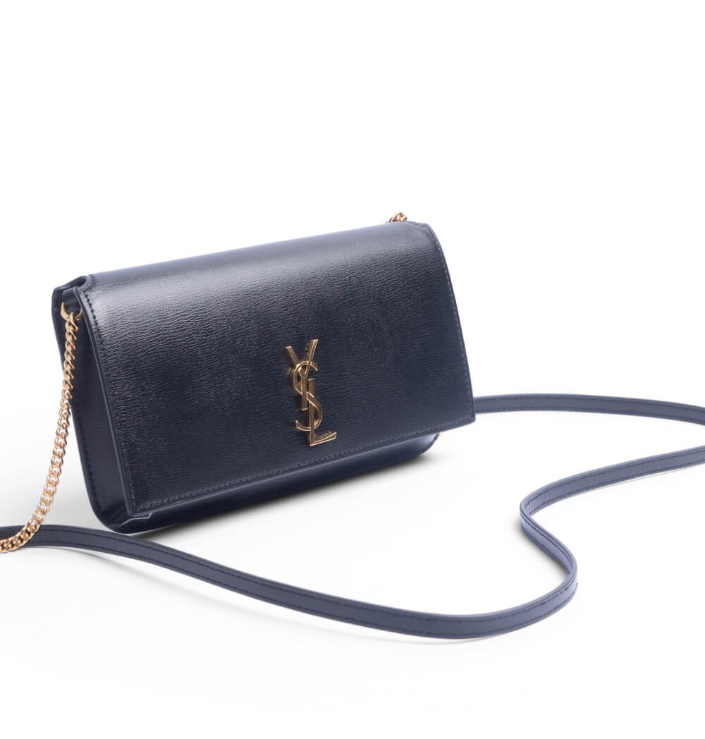 Bolso cartera con monograma Negro | Yves Saint Laurent
