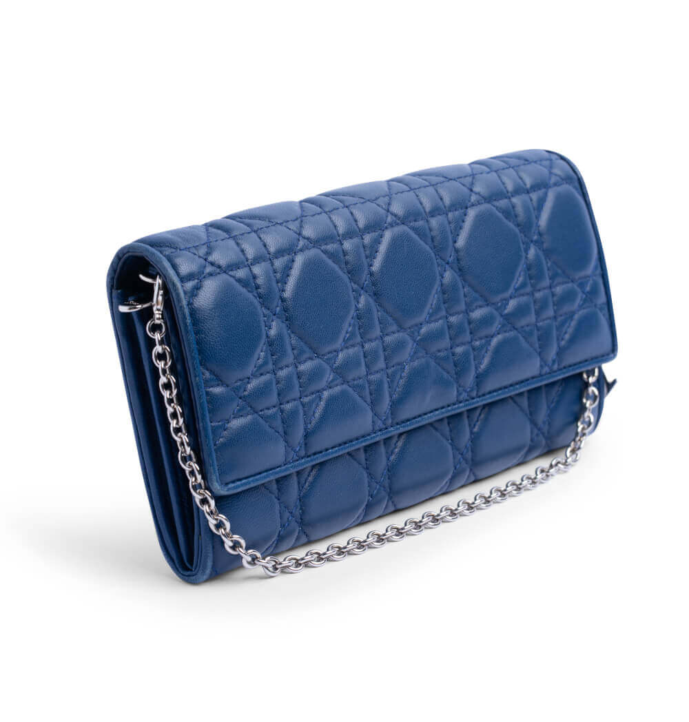 Cartera acolchada Cannage | Dior
