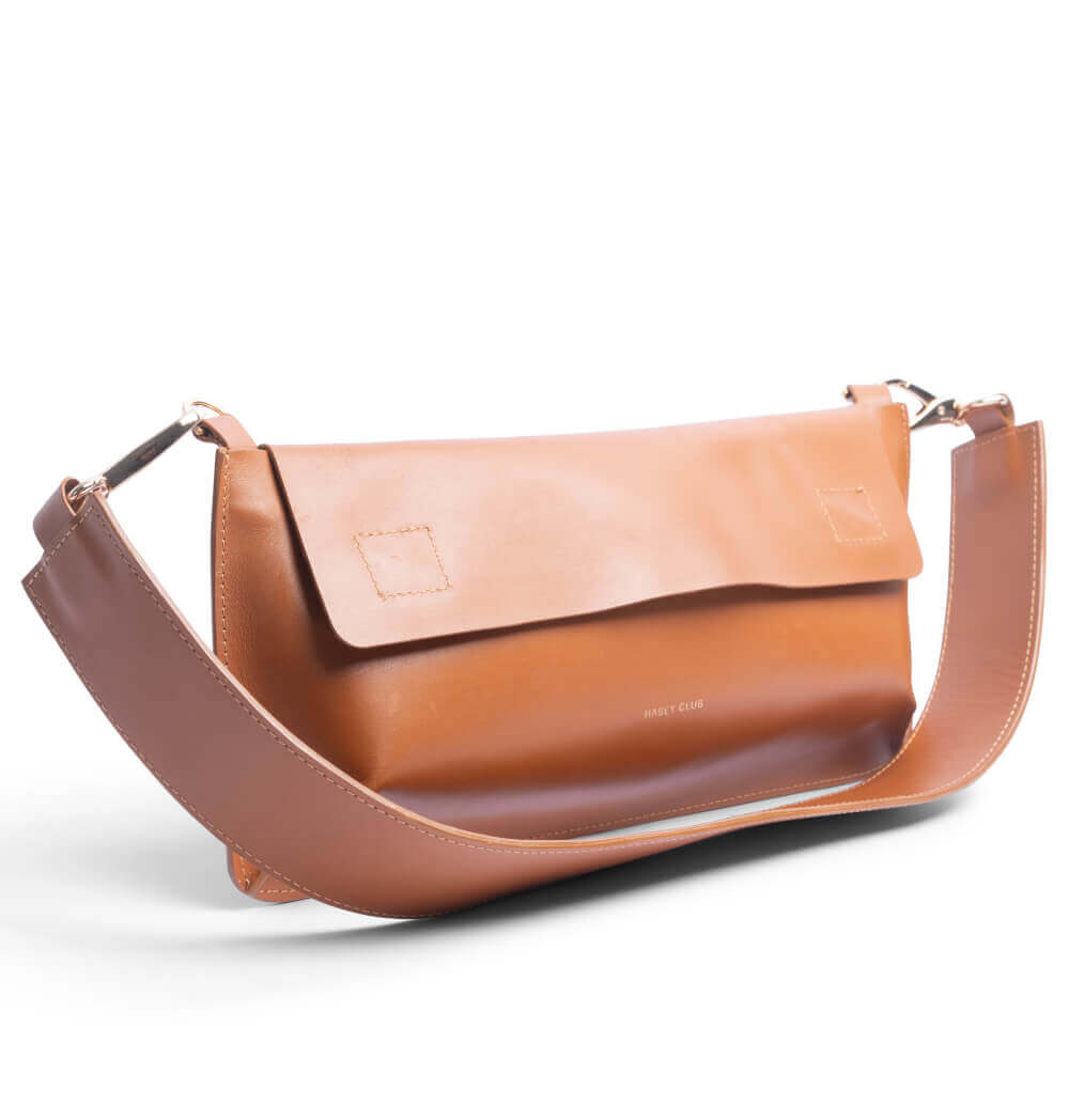 Edie Bagette Bag Marrón | Habey Club
